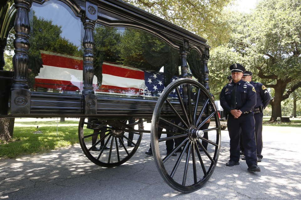 Burial services for Cpl. Lorne Ahrens