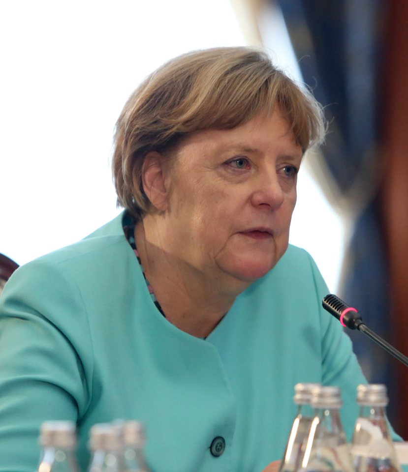 German Chancellor Angela Merkel