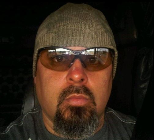 The trucker pointed out the shadow could be seen floating above the state troopers head