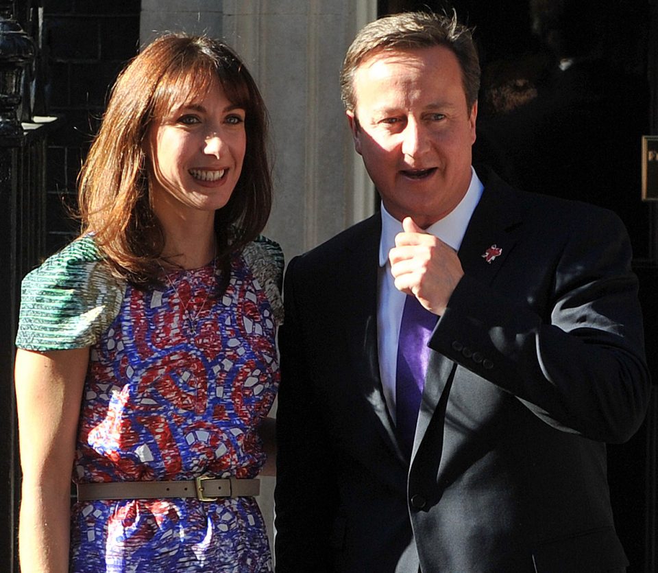 David and Sam Cameron