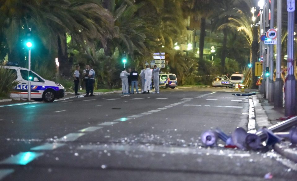 A Sky News reporter has been criticised for calling the attacks a "vintage performance"