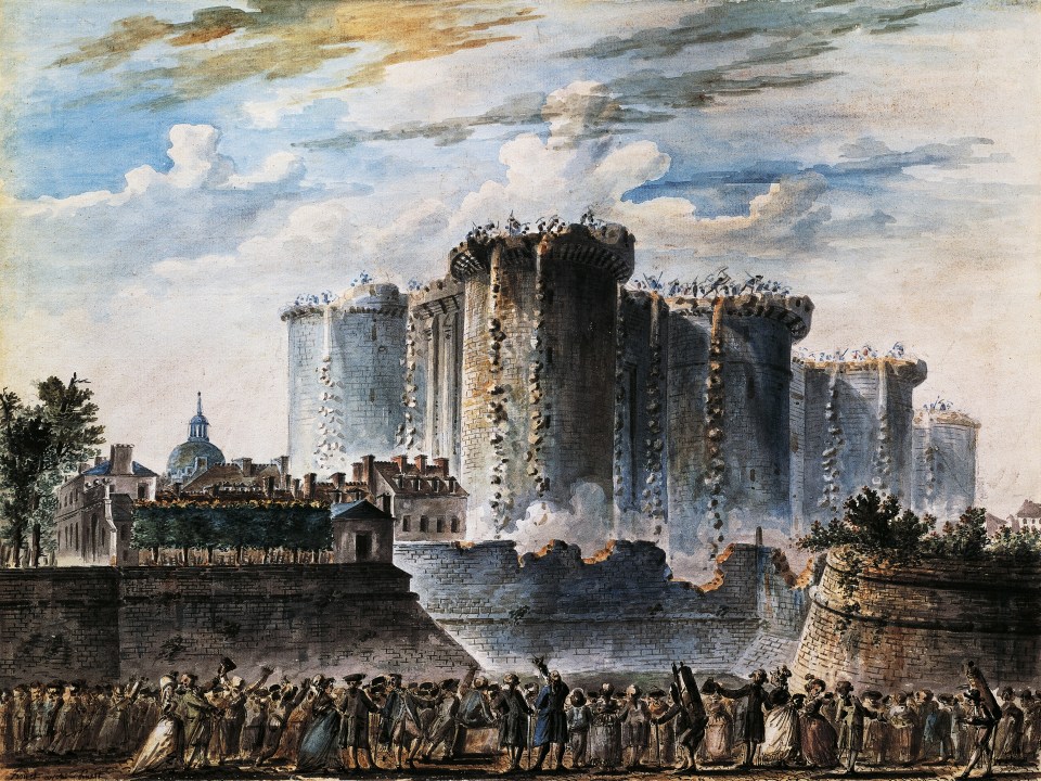 France's national holidays marks the day the Bastille - a hated symbol of the oppressive monarchy - was stormed by ordinary Frenchmen in 1789