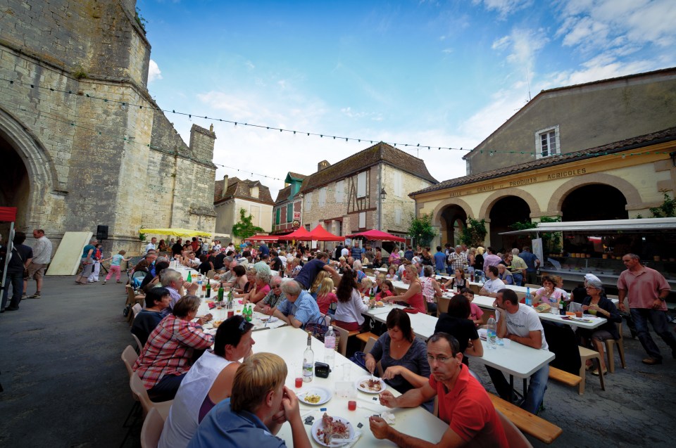 Many French celebrate with a feast on the country's national day