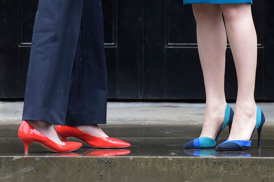 Nicola Sturgeon and Theresa May