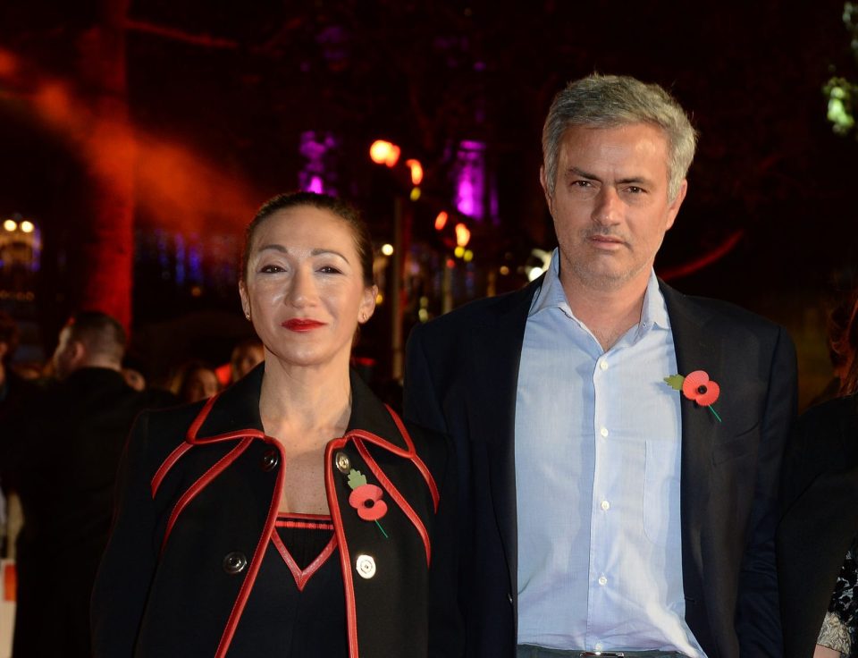 The Man Utd manager was at home with his wife Matilde Faria when the attempted break in occurred