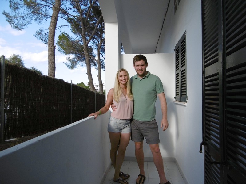 The young couple had been on their honeymoon for less than a week 
