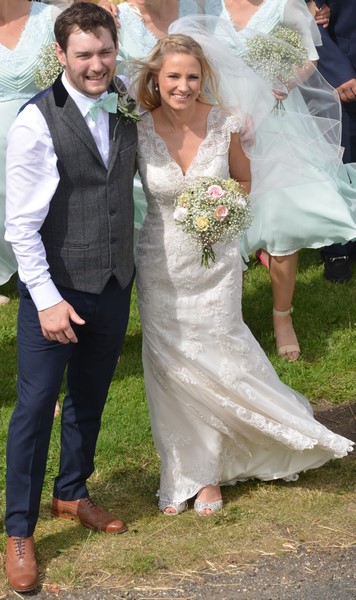 Matthew and Juliet Bourne were on their honeymoon when 'scenes of chaos' took place in their Majorca hotel