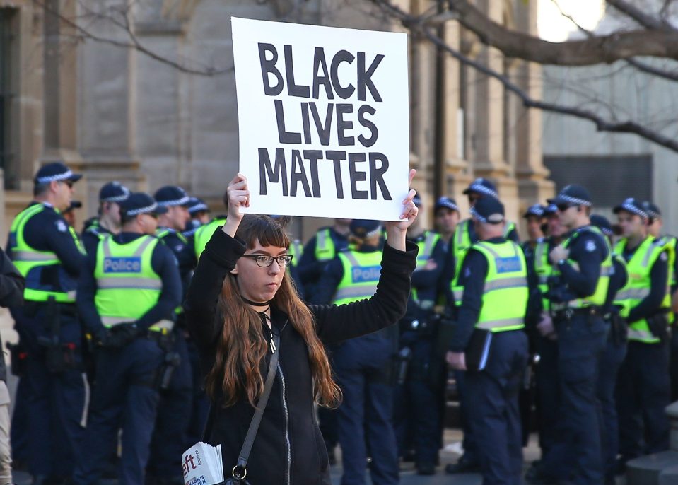 People have accused the restaurant of trivialising the Black Lives Matters protests