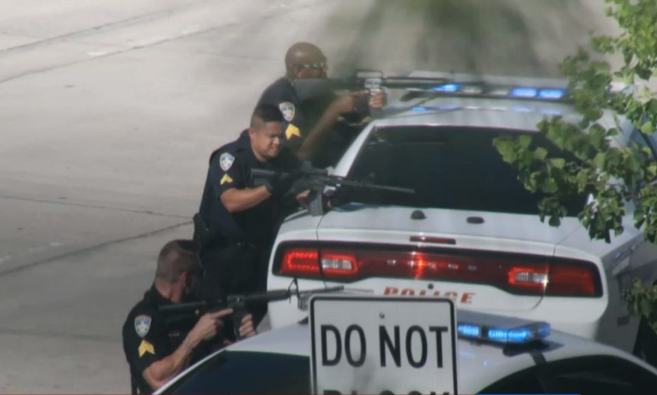 Baton Rouge: 'Two US police officers shot dead'