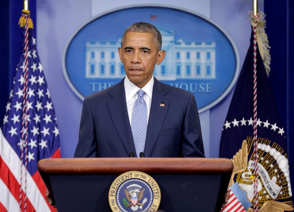 U.S. President Barack Obama makes a statement on the shooting of police officers in Baton Rouge, Louisiana, from the White House in Washington