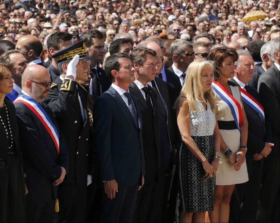 Nice massacre memorial ISIS Bastille Day