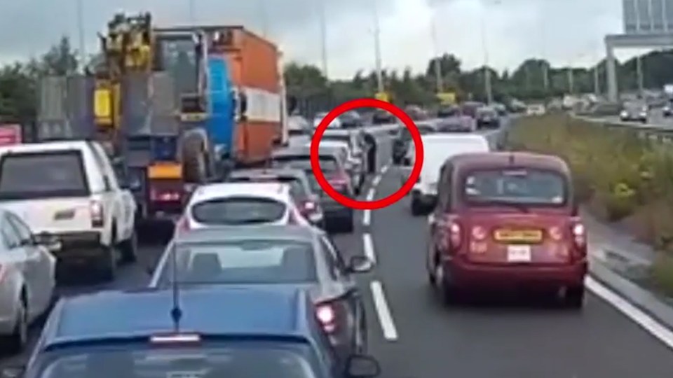 road rage truck driver