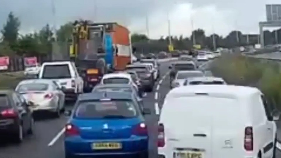 road rage truck driver