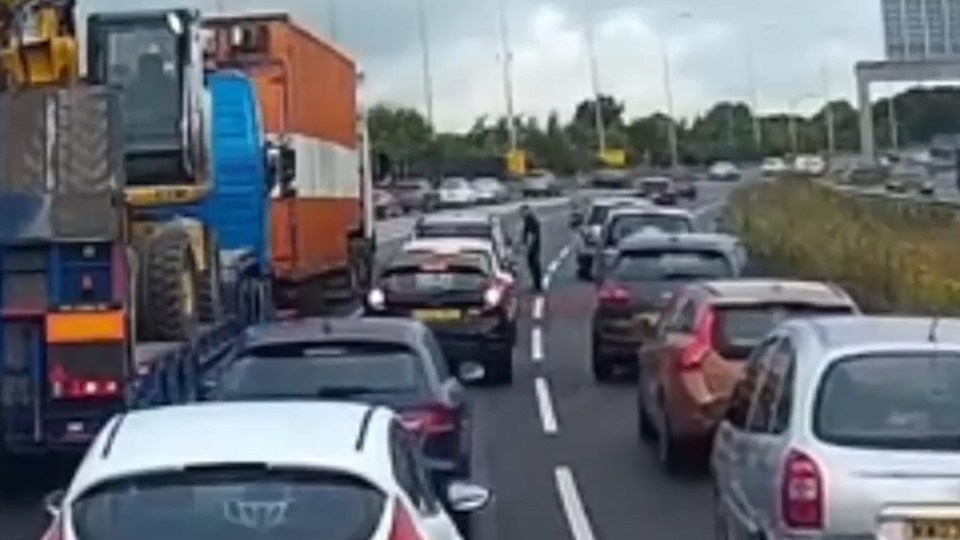 road rage truck driver