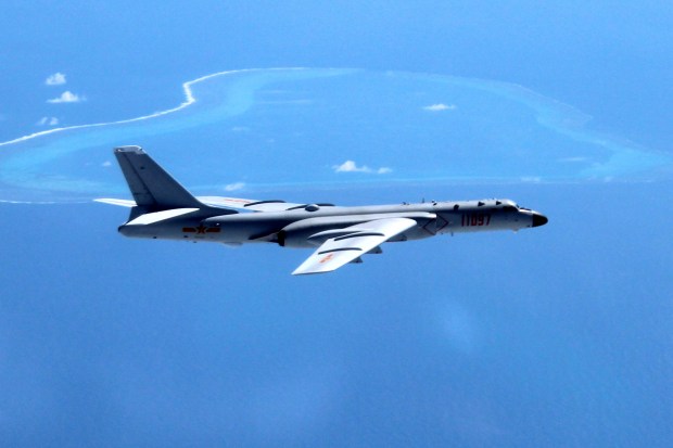 South China Sea, nuclear bomber