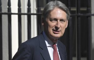 Chancellor Philip Hammond says fall in Government borrowing shows strength of British economy