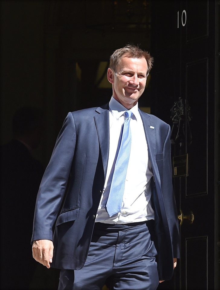 Health Secretary Jeremy Hunt has been accused of trying to bury NHS figures 