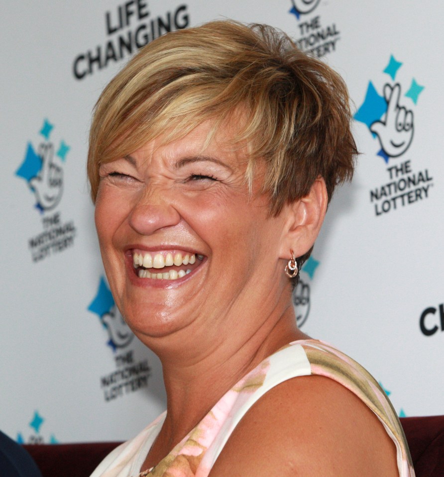 Alison said she couldn't believe it when she saw the winning numbers come up on her iPad