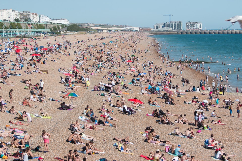 Brighton Weather Afternoon, 19/07/2016