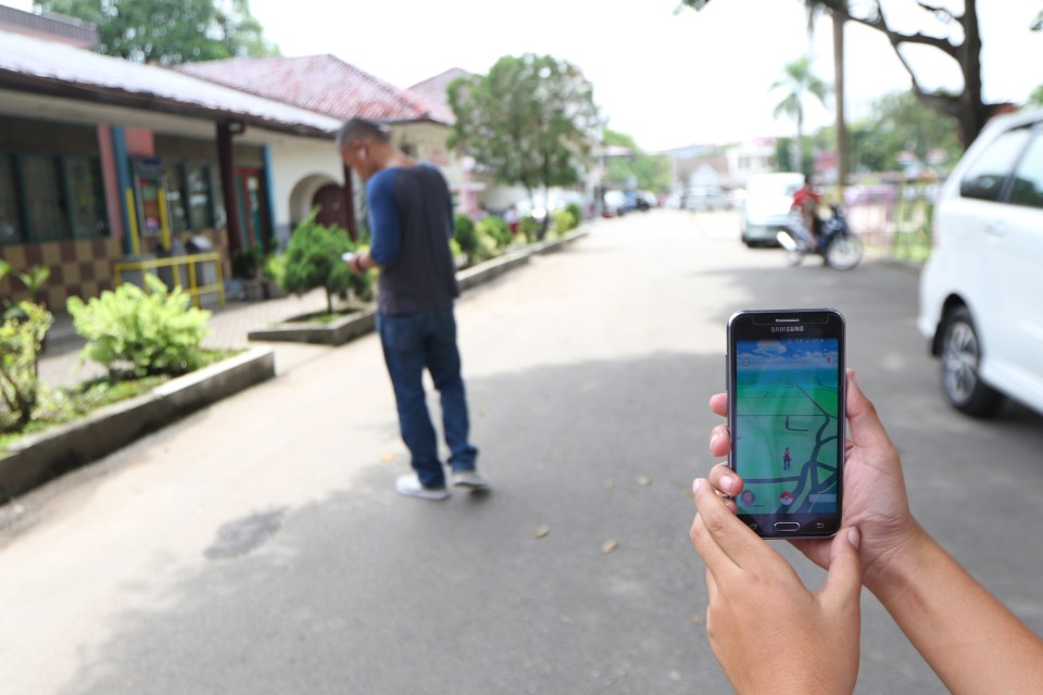 It was struggling until the release of Pokemon Go, which has become a global sensation