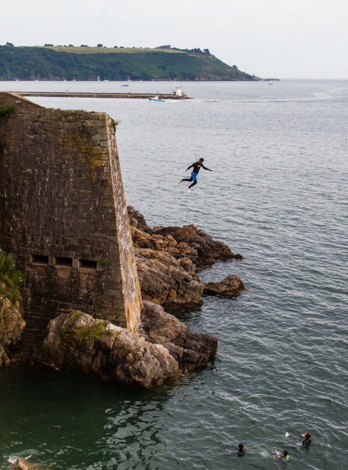 Authorities have warned tombstoning is "extremely dangerous"