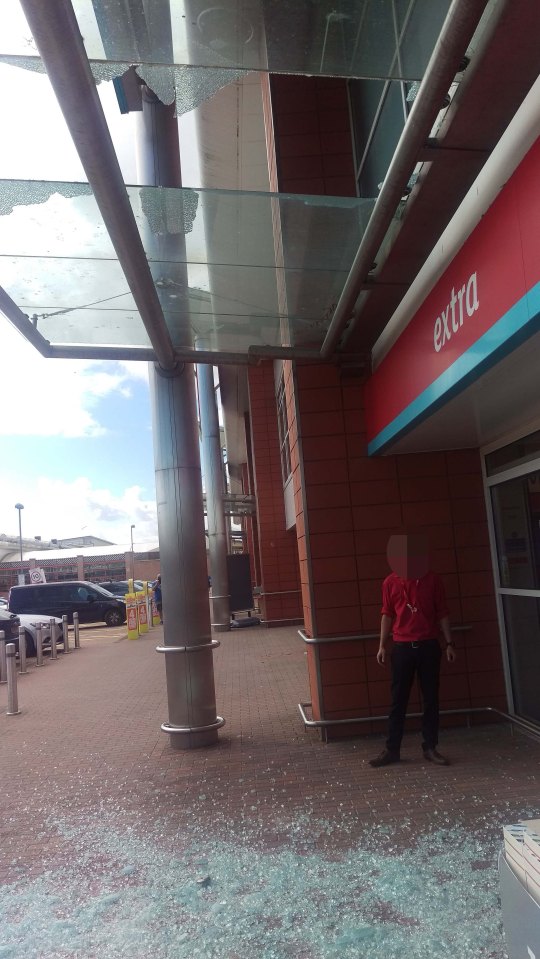 DAD SAVES POKEMON GO GIRL FROM GLASS