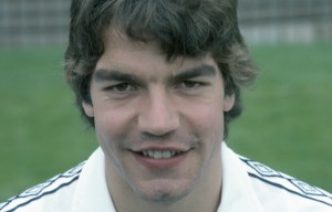 Sam Allardyce during his playing days at Bolton Wanderers in 1973