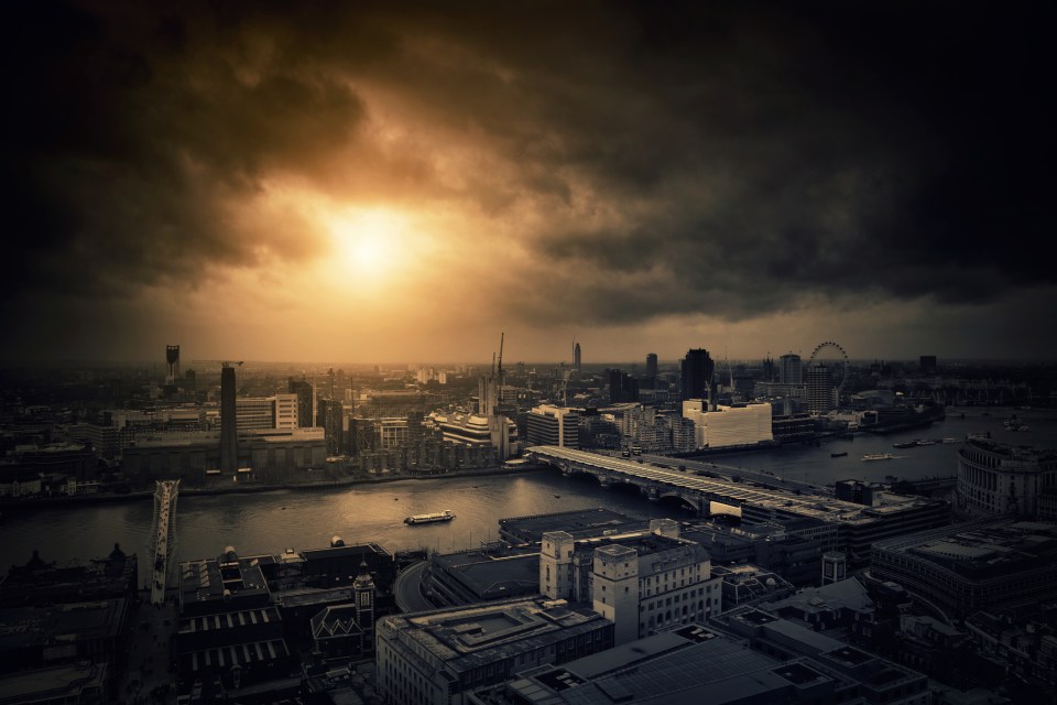 London...as pictured by the Remain campaign just a few weeks ago