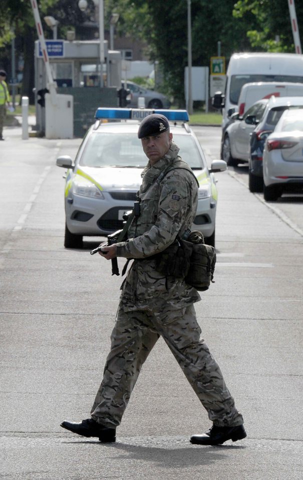 A serviceman was subjected to an attempted kidnap while out jogging near RAF Marham in Norfolk