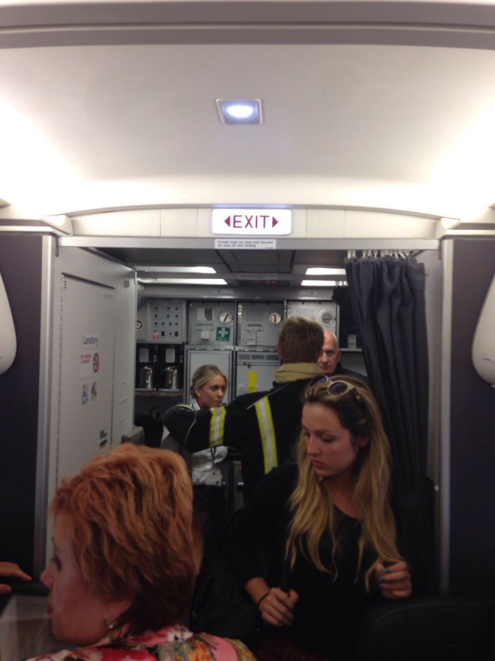 Passengers had a long wait once they made it back to Gatwick for a new plane as the crew had gone over their hours