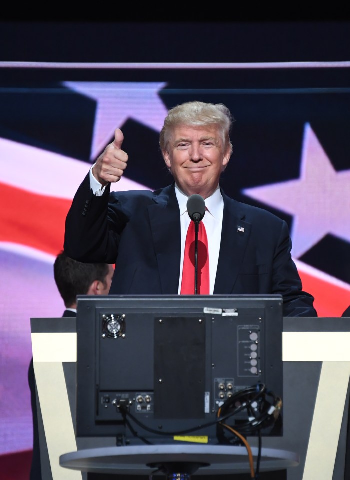 US Republican presidential candidate Don