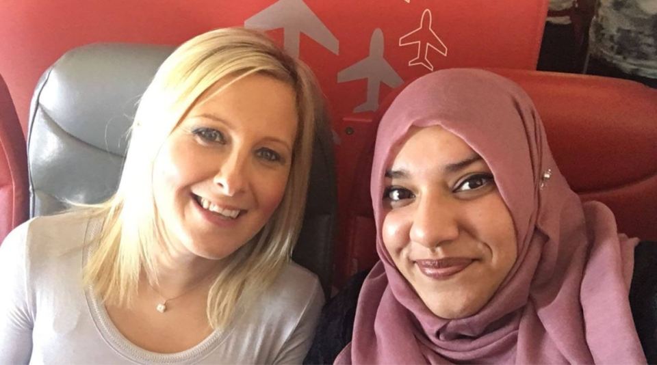 Beverley and Jiva are now friends after a rocky start where Bev refused to sit beside the Muslim woman after seeing her text the word 'Allah'