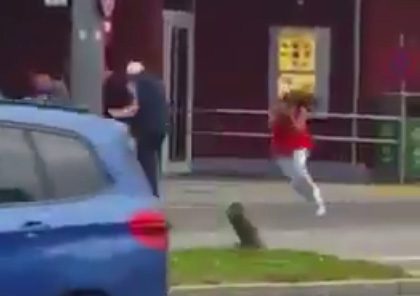 Terrified bystanders flee for their lives as shooter continues his rampage