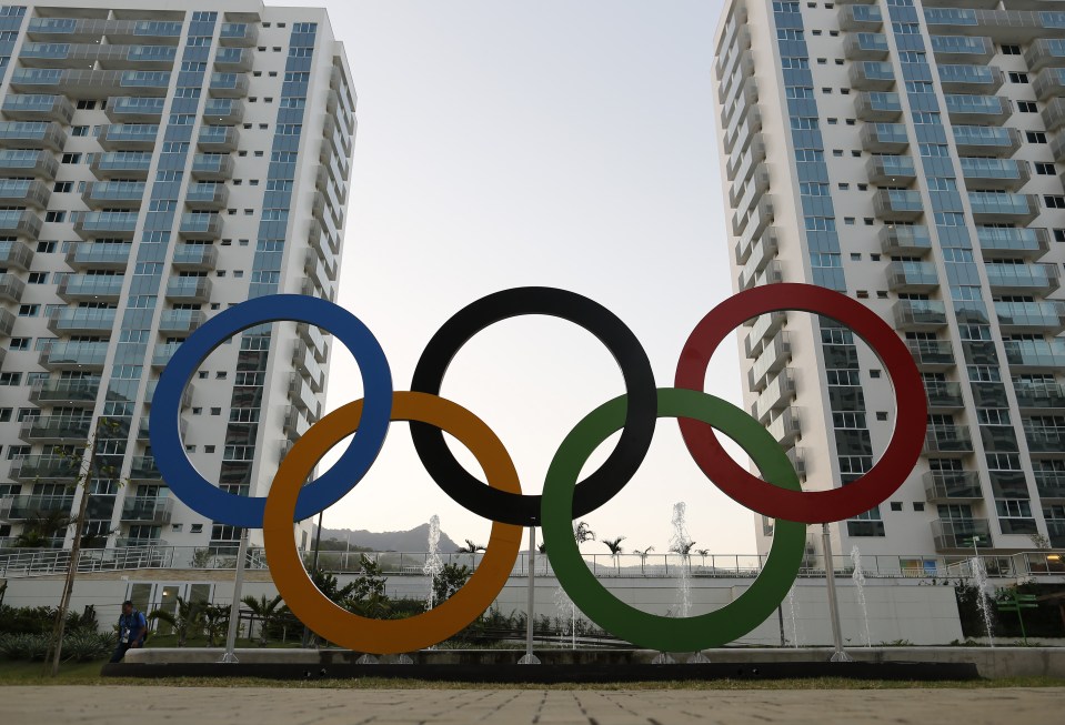 Aussie athletes were forced to evacuated the Rio Olympic village after a fire broke out in their accommodation, local media has reported