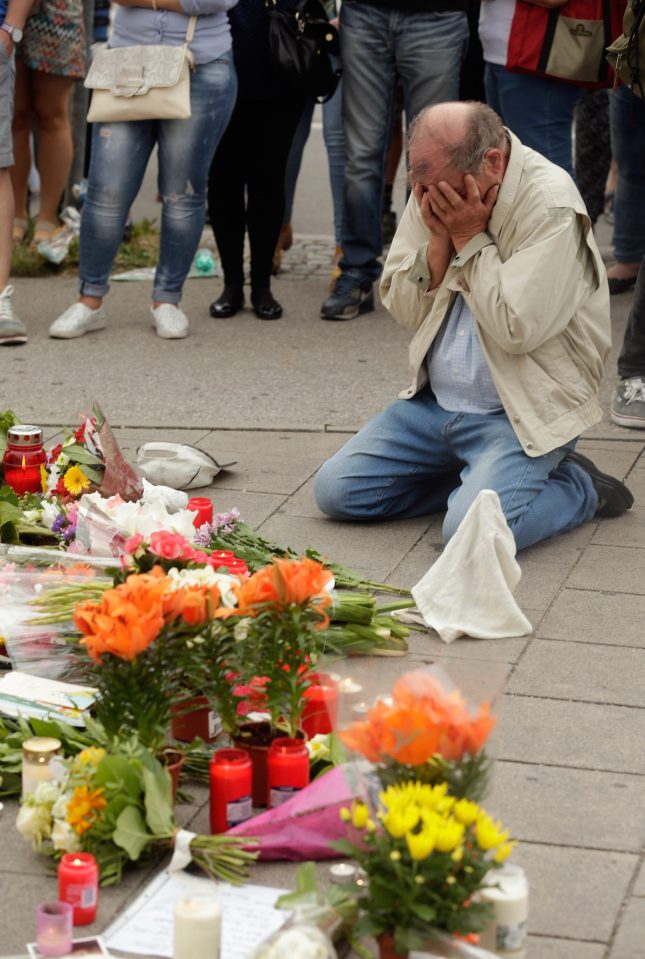 There has been an outpouring of grief in Munich and across the world over the brutal mass killing