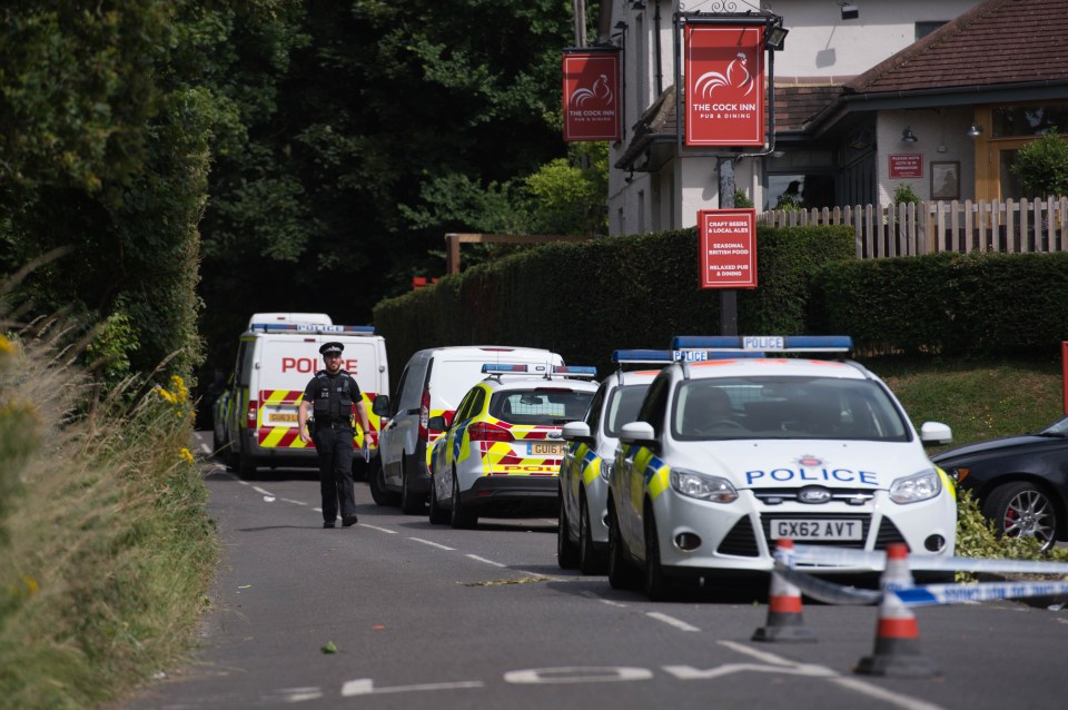 Police said a 38-year-old man and a woman, 30, were detained 12-hours after the killing