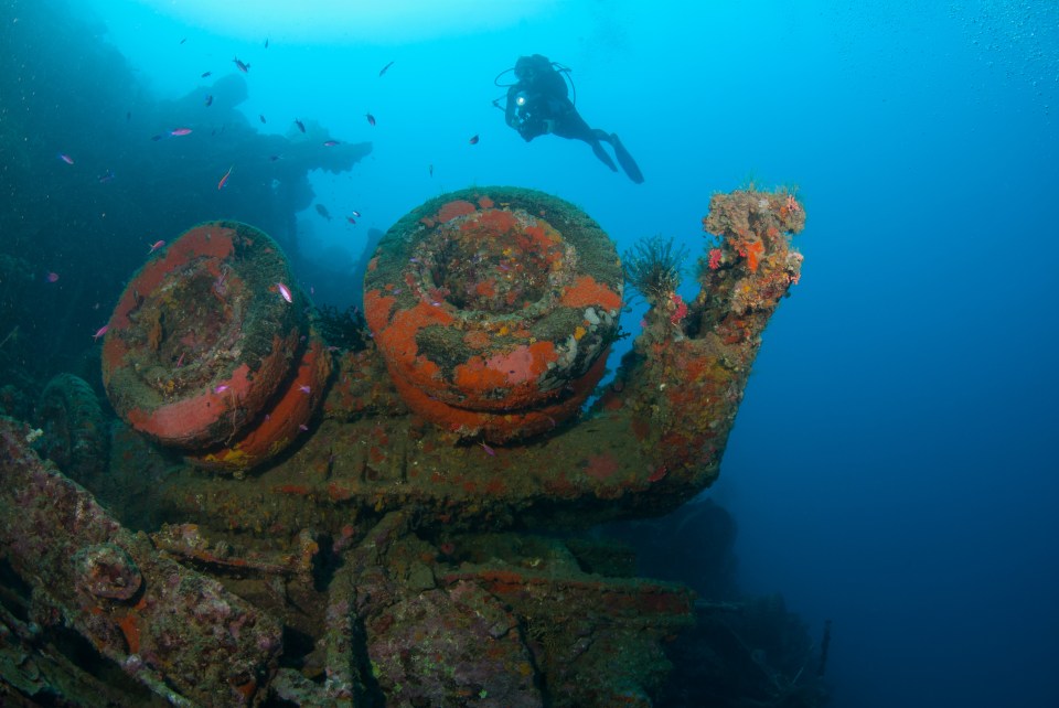 The Americans had been using Espiritu Santo in Vanuatu as a base to launch their attacks on the Japanese