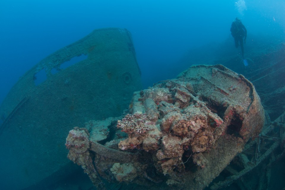 A similar process of dumping equipment happened in the nearby Solomon Islands