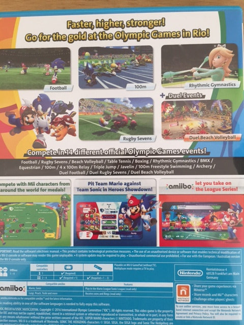 This is the Mario & Sonic game which caused the upset