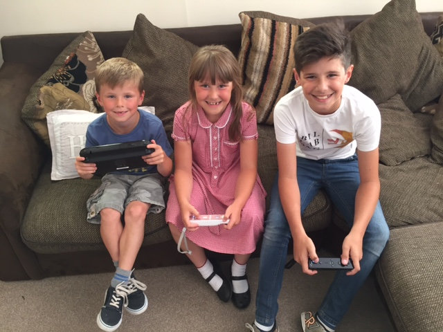 Alfie, Grace and Jack are BANNED from playing the Nintendo game
