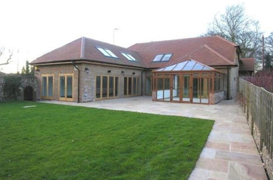The party was held in a plush £1million mansion in Surrey