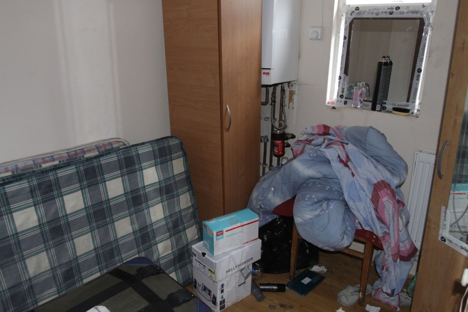 Wembley slum.