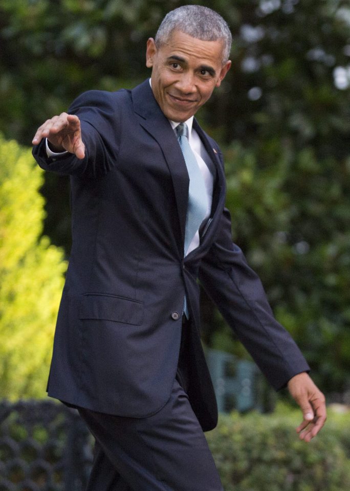 President Obama Departs The White House