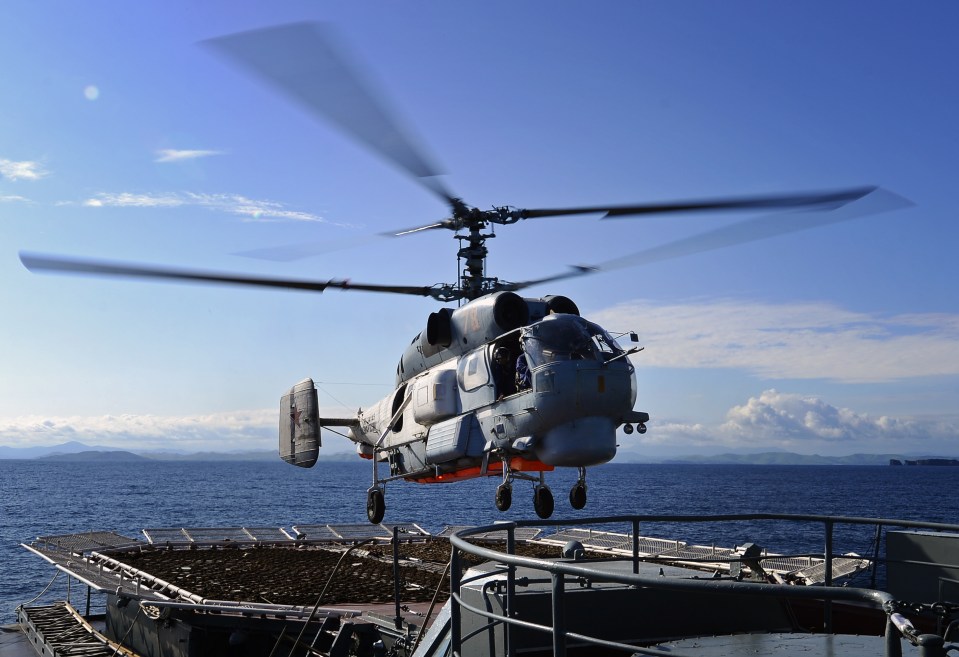 Joint Russian-Chinese naval exercise