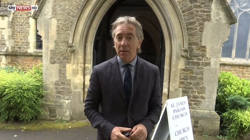 As a result he has been mocked online with social media users comparing him to Alan Partridge or something out of TV parody show Brass Eye