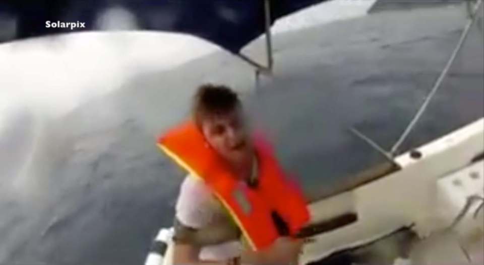 A schoolboy was among those on board at the time