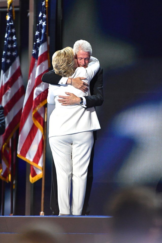 Bill Clinton and Hillary Clinton