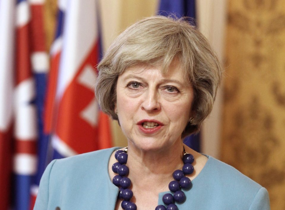 Theresa May visit to Bratislava, Slovakia - 28 Jul 2016