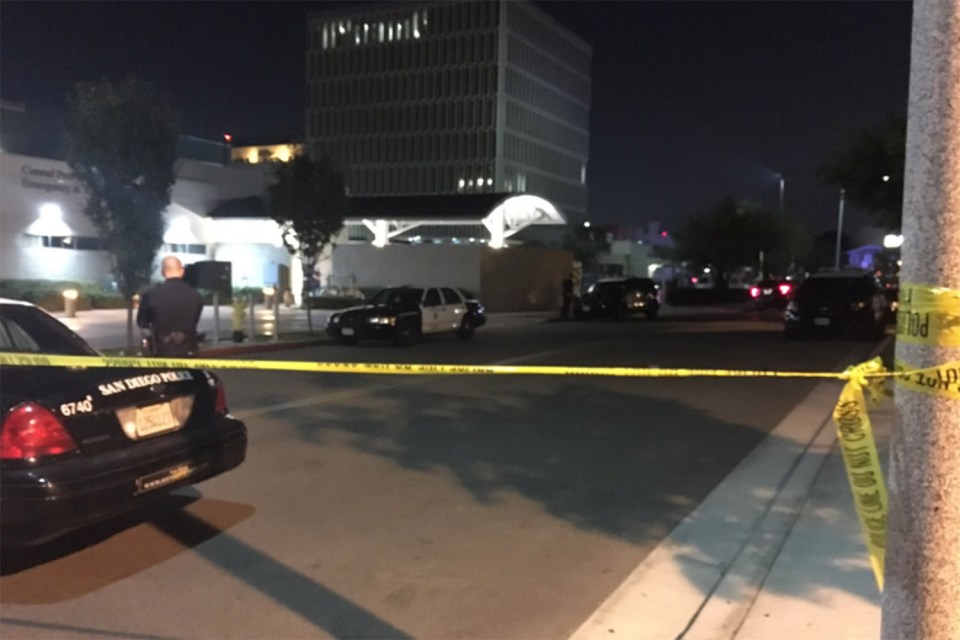 Police have asked residents to take shelter while they search for the suspect or suspects