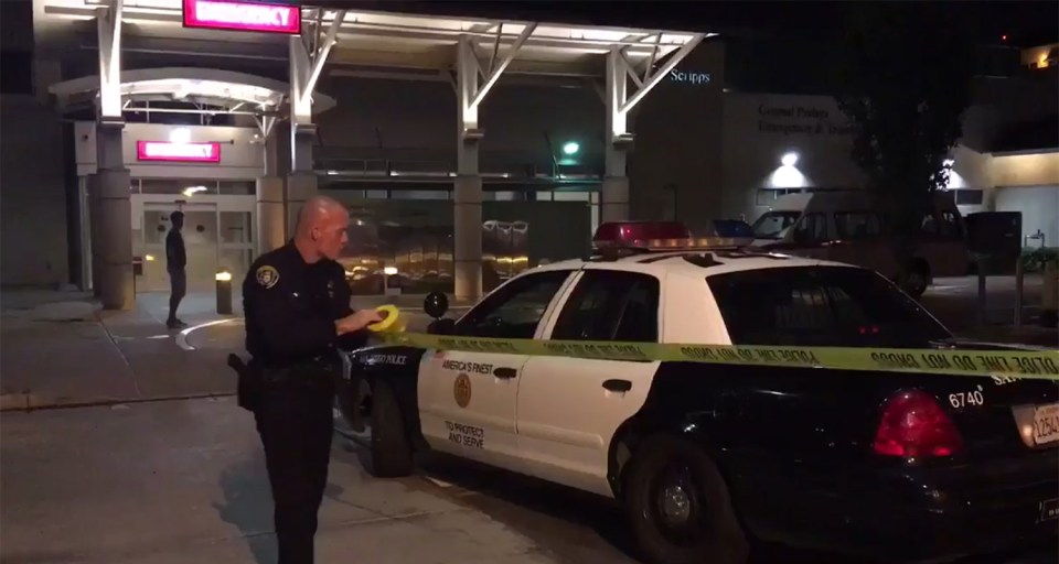 Two officers have been shot in the Southcrest area of San Diego, California